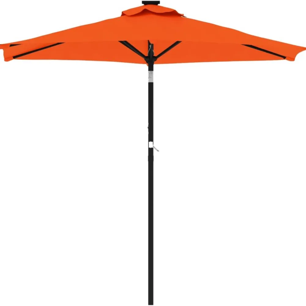Discount FinePRICE Puutarhavarjo terästanko terrakotta 225x225x212 cm (05063)