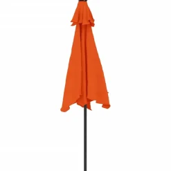 Discount FinePRICE Puutarhavarjo terästanko terrakotta 225x225x212 cm (05063)