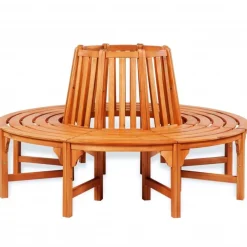 New FinePRICE Pyöreä penkki puun ympärille Ø 160 cm