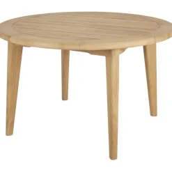 Discount Brafab Pyöreä ruokapöytä ulos Lilja, Ø120cm, tiikki
