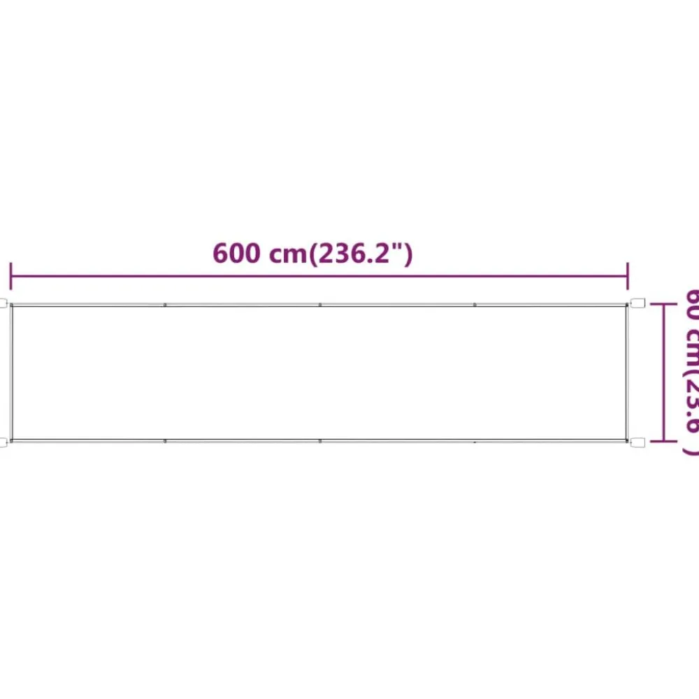 Discount FinePRICE Pystymarkiisi 60-180 x 600-1200cm, Oxford-kangas, eri kokoja ja värejä
