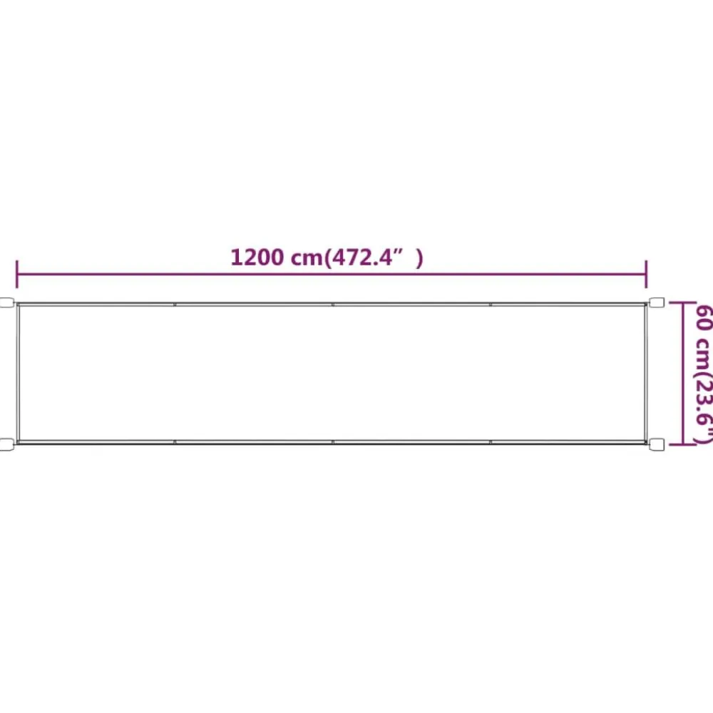 Discount FinePRICE Pystymarkiisi 60-180 x 600-1200cm, Oxford-kangas, eri kokoja ja värejä