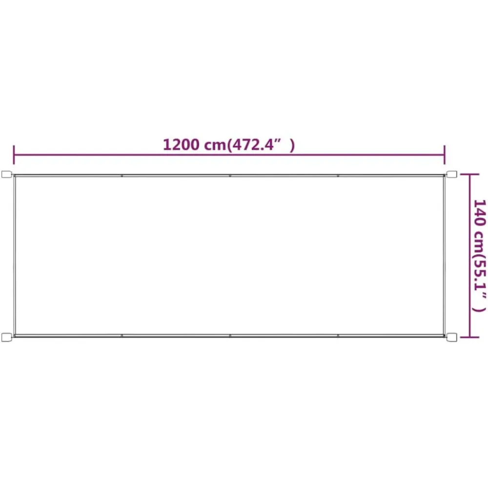 Discount FinePRICE Pystymarkiisi 60-180 x 600-1200cm, Oxford-kangas, eri kokoja ja värejä