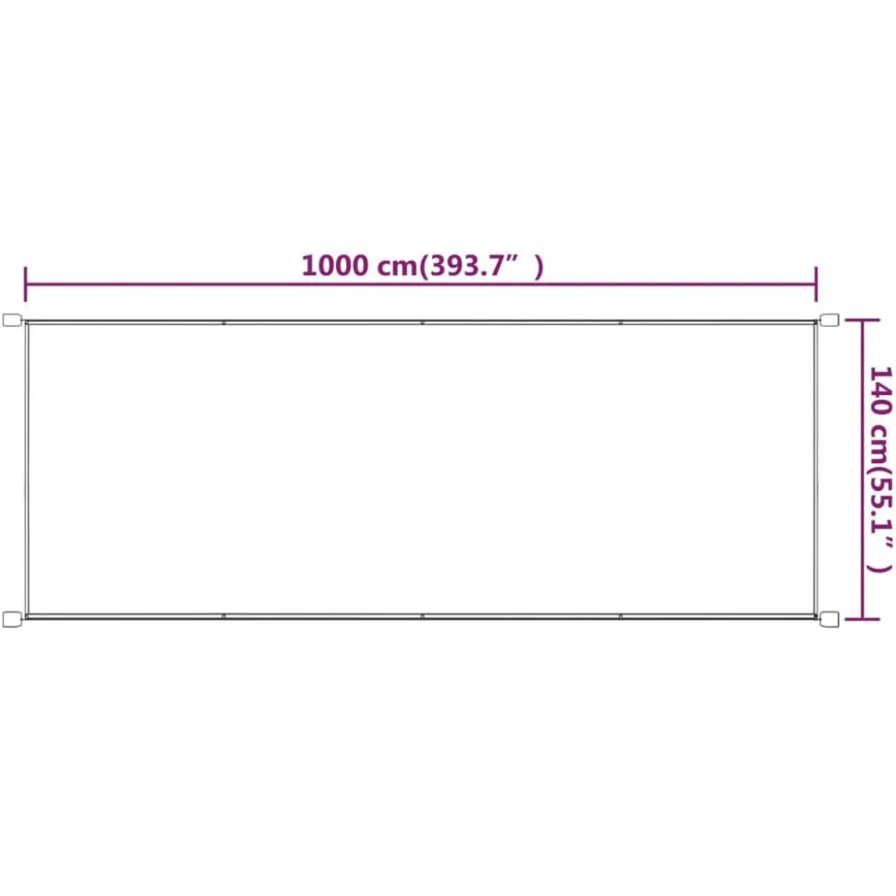 Discount FinePRICE Pystymarkiisi 60-180 x 600-1200cm, Oxford-kangas, eri kokoja ja värejä