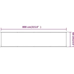 Discount FinePRICE Pystymarkiisi 60-180 x 600-1200cm, Oxford-kangas, eri kokoja ja värejä