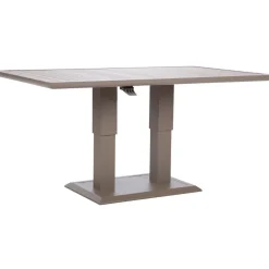Outlet Home4you Pöytä MARENDA 150x90xK2-75 cm, harmahtava, beige