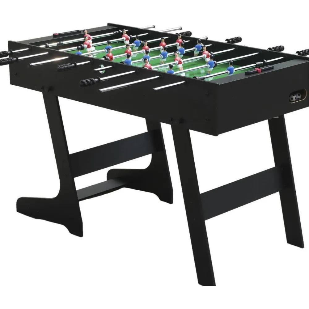 Clearance Nordic Games Pöytäjalkapallo , 86x65x136.5cm, kokoontaitettava, musta