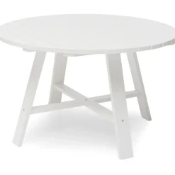 Hillerstorp Pöytä Läckö ø120 cm valkoinen