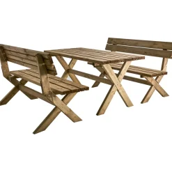 Online Brafab Pöytäryhmä Tallbacken, 149cm, ruskea