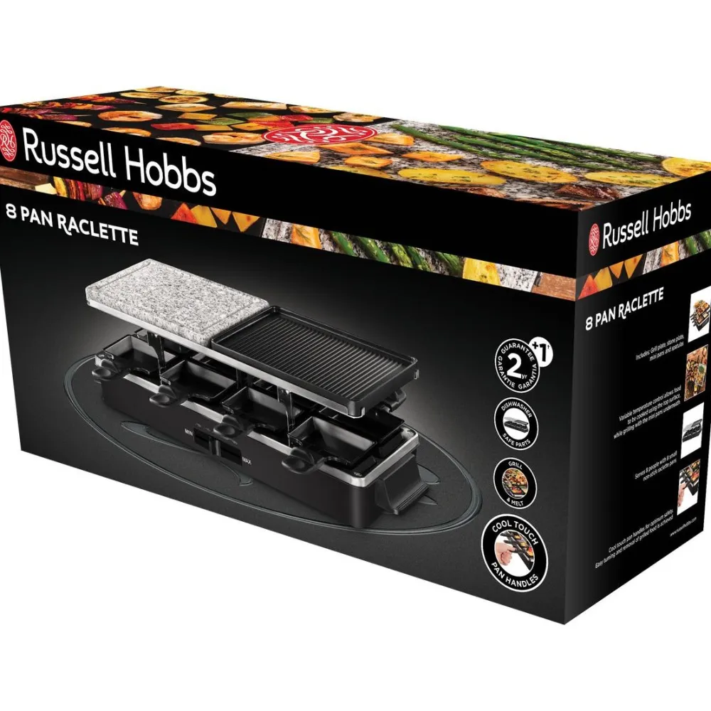 Best Russell Hobbs Raclette Grilli 3-in-1 26280-56 musta