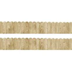 Best FinePRICE Raja-aitarulla 2 kpl 120 cm kyllästetty mänty