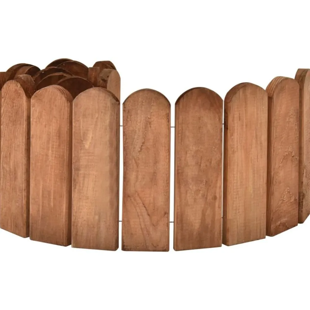 Outlet FinePRICE Raja-aitarullat 2 kpl 120 cm kyllästetty mänty