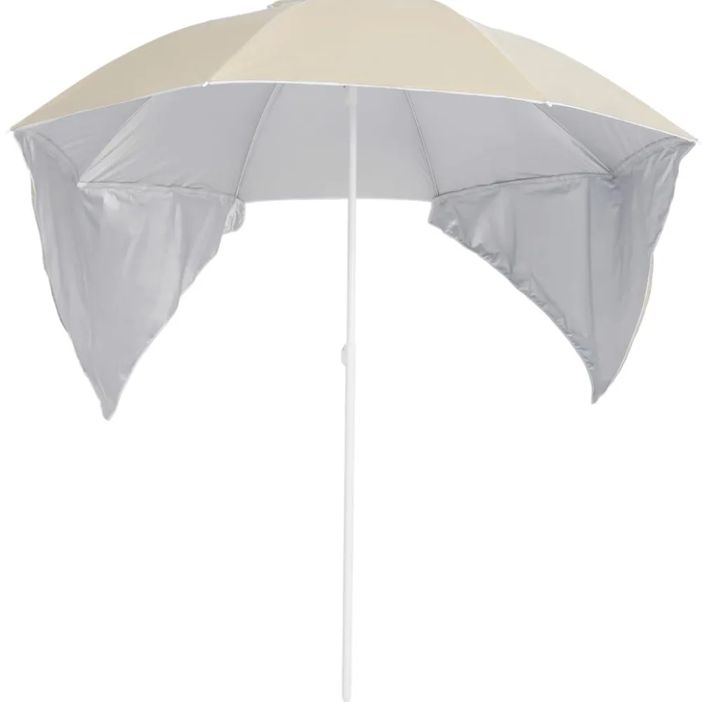 Outlet FinePRICE Rantavarjo sivuseinillä 215 cm antrasiitti