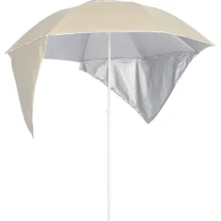 Outlet FinePRICE Rantavarjo sivuseinillä 215 cm antrasiitti
