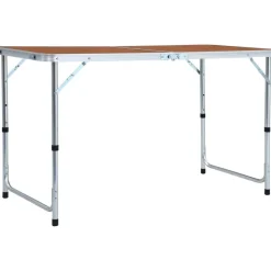 Sale FinePRICE Retkipöytä 120x60cm, alumiini