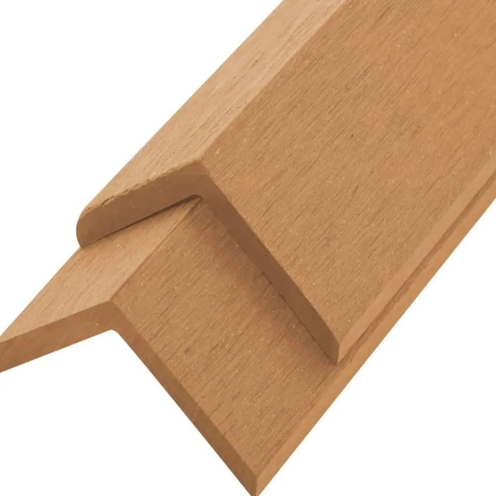 Clearance FinePRICE Reunalistat 5 kpl WPC 170 cm tiikin värinen