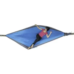 Hot Ticket To The Moon Riippumatto King Size Hammock turkoosi/harmaa