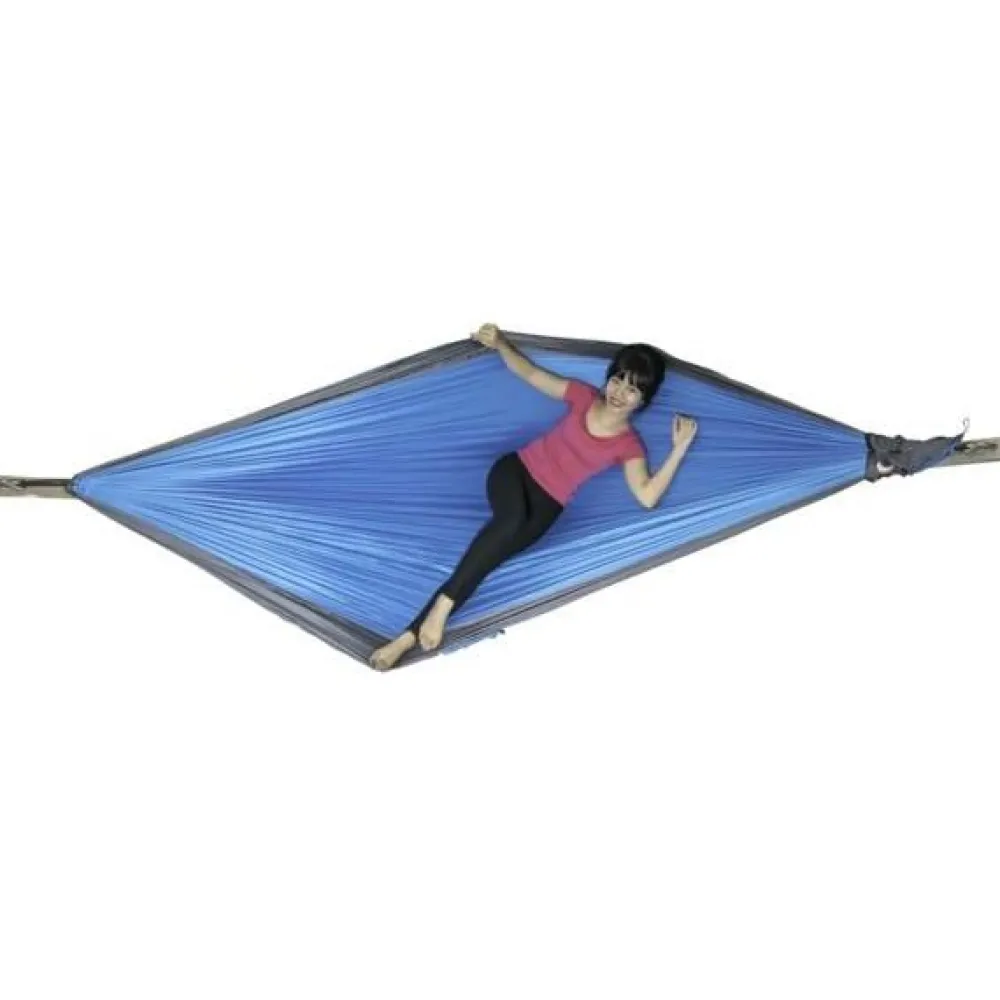 Hot Ticket To The Moon Riippumatto King Size Hammock turkoosi/harmaa