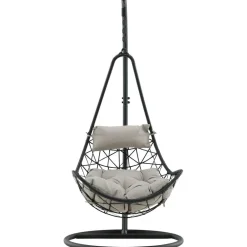 Venture Home Riipputuoli Vide, telineellä, musta/harmaa