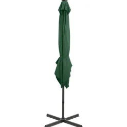 Online FinePRICE Riippuva aurinkovarjo tangolla ja LED-valoilla 250cm terrakotta