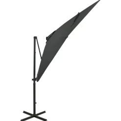 Online FinePRICE Riippuva aurinkovarjo tangolla ja LED-valoilla 250cm terrakotta
