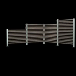 Sale JABO Rima Öckerö Linax 1490x45x45mm, harmaa, 4kpl