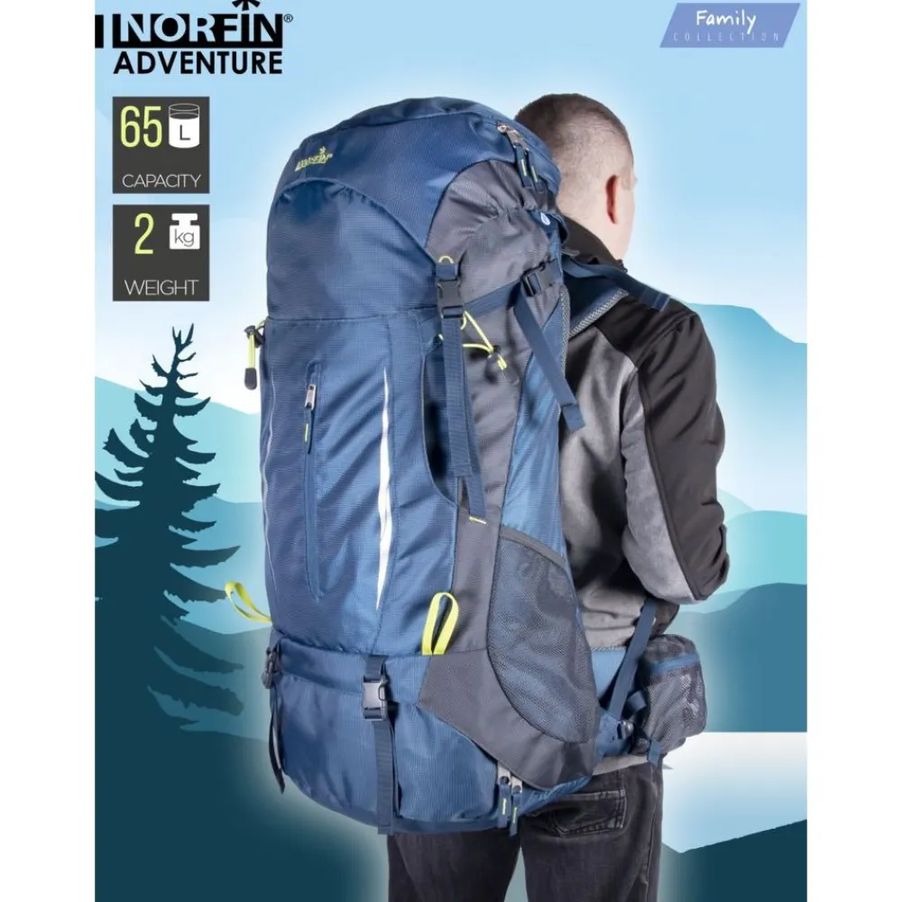 Best Norfin Rinkka Adventure, säädettävä kantojärjestelmä, sininen, eri kokoja
