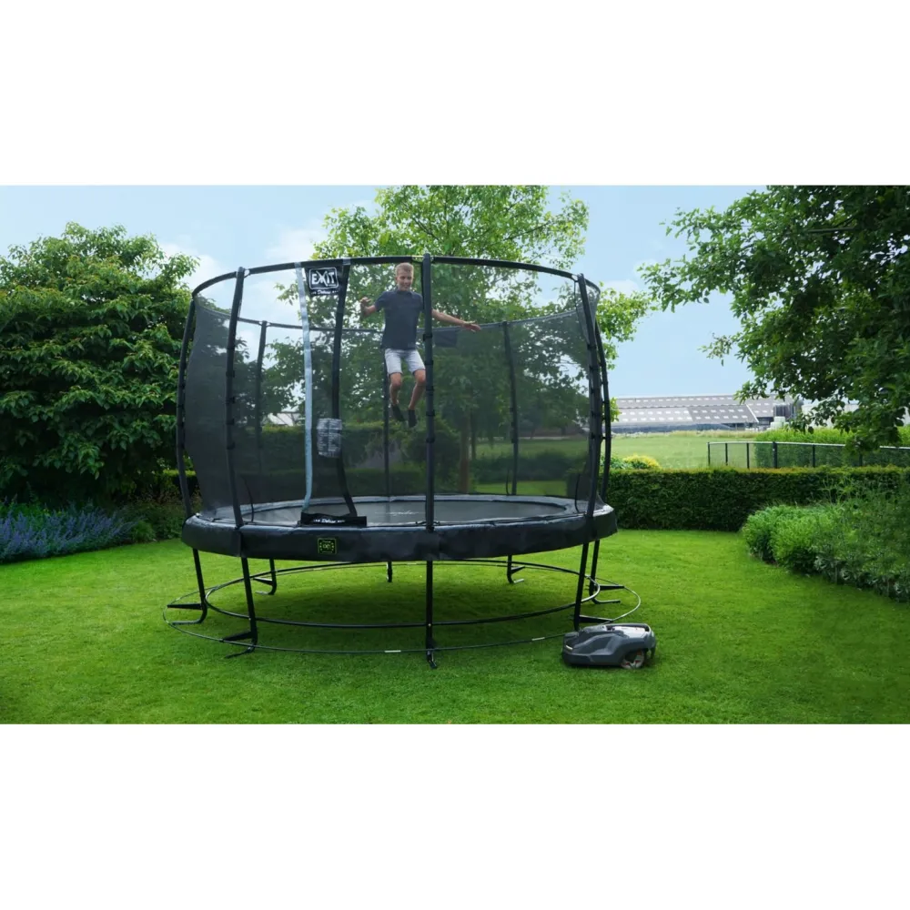 Discount Exit Robottiruohonleikkurin este pyöreälle trampoliinille Elegant eri kokoja