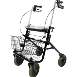 Clearance Arvo Rollaattori , sisä- ja ulkokäyttöön, musta