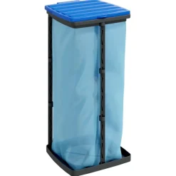 New FinePRICE Roskapussipidikkeet 2 kpl sinimusta 60 l PP