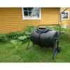 Pikkuvihreä Rumpukompostori 190 L musta