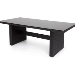 Comfort Garden Ruokailuryhmä Majestic/Thor Lyx 210cm pöytä + 6 tuolia musta/musta