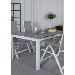 Clearance Venture Home Ruokailuryhmä , 160x100cm Levels-pöytä + 4 Albany-tuolia