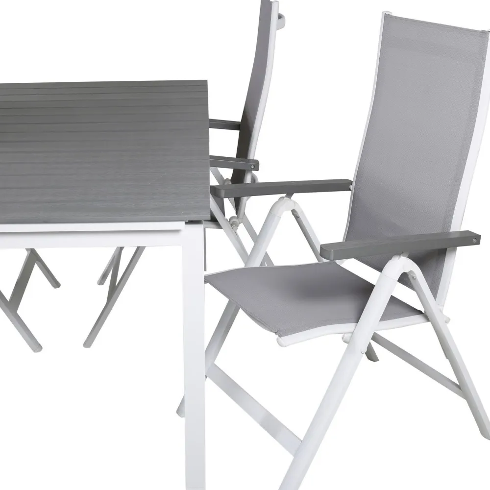 Clearance Venture Home Ruokailuryhmä , 160x100cm Levels-pöytä + 4 Albany-tuolia