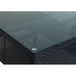 Discount Comfort Garden Ruokapöytä Thor 140cm 4-istuttava musta