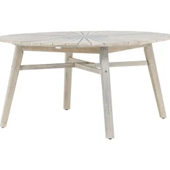 Sale Venture Home Ruokapöytä ulos Rives, Ø150cm valkoinen