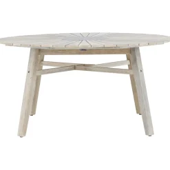 Sale Venture Home Ruokapöytä ulos Rives, Ø150cm valkoinen