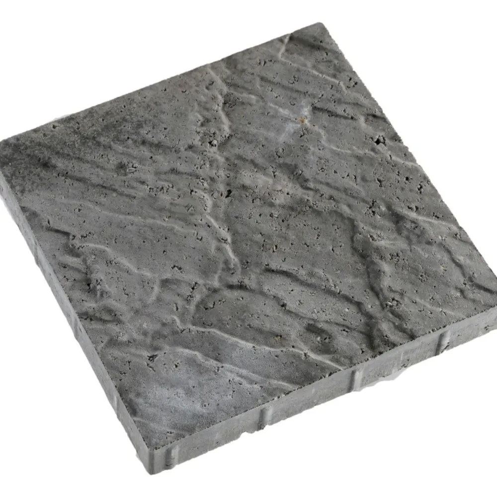 New Rudus Rustiikkilaatta 418x418x60mm harmaa