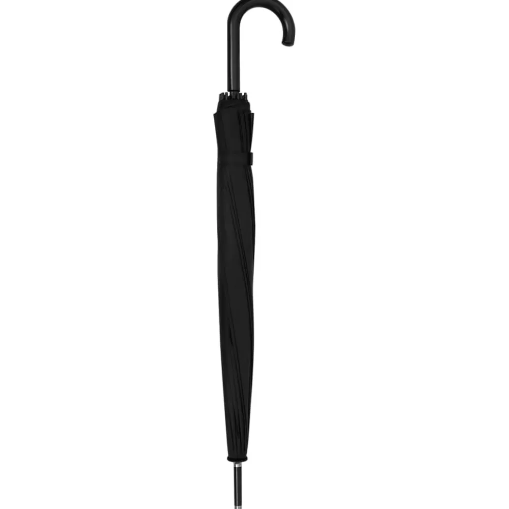 Discount FinePRICE Sateenvarjo automaattinen musta 105 cm