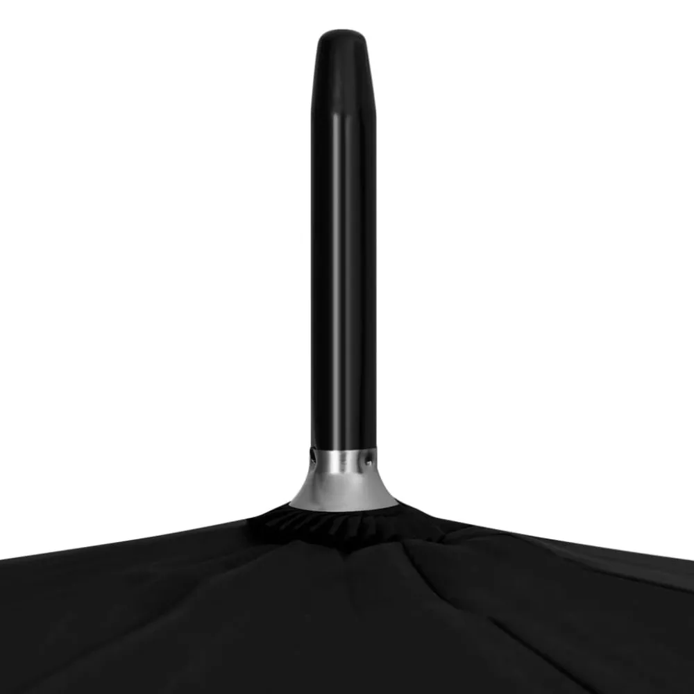 Best FinePRICE Sateenvarjo musta 130 cm