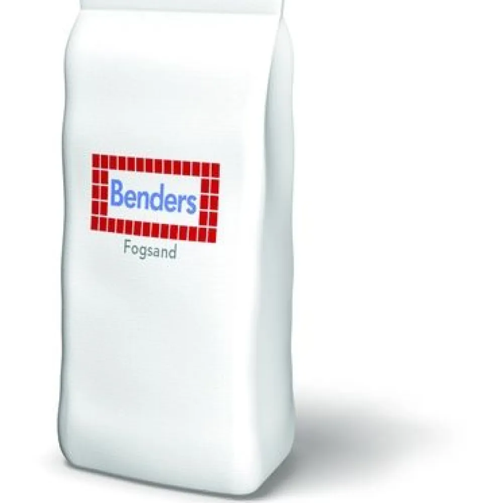 Clearance Benders Saumahiekka 0-2 mm 15 kg säkki harmaa