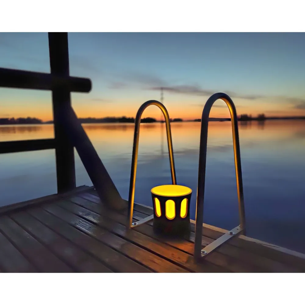 Hot Northern Pails Saunakaiutin ZONE Speaker Bluetooth vedenkestävä musta