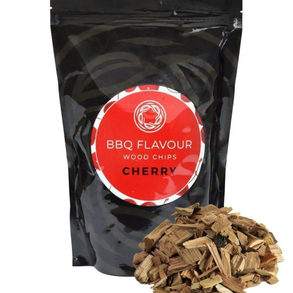 New BBQ Flavour Savustuslastut kirsikka, 500g
