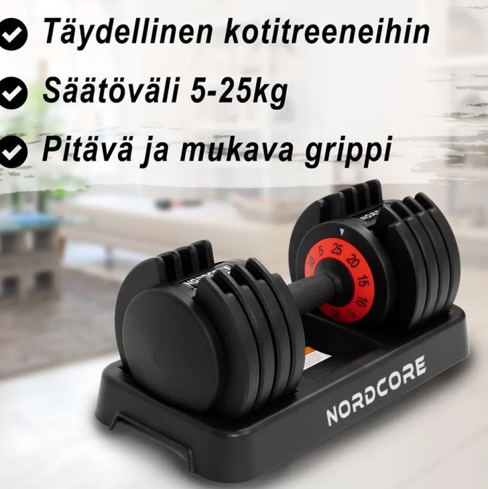 Sale Nordcore Säädettävä käsipaino Core 2kpl, 50kg