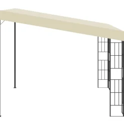 New FinePRICE Seinään kiinnitettävä huvimaja 3x3 m kerma kangas