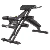 Discount Tunturi Selkä- ja vatsapenkki CT80 Core Trainer kokoontaitettava max. 150 kg