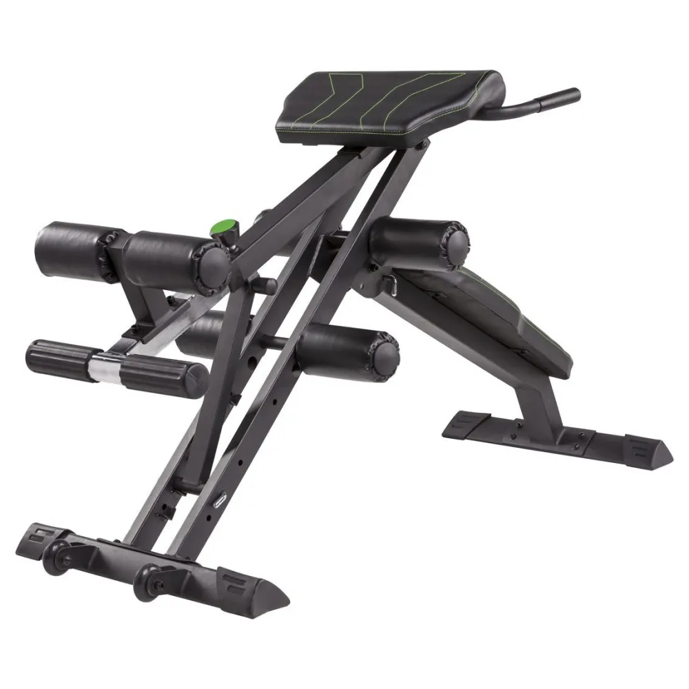 Discount Tunturi Selkä- ja vatsapenkki CT80 Core Trainer kokoontaitettava max. 150 kg