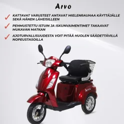 Clearance Arvo Senioriskootteri P300