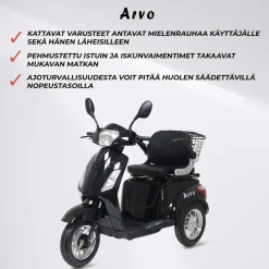 Clearance Arvo Senioriskootteri P300