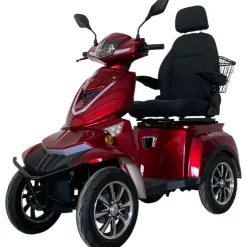 New Arvo Senioriskootteri P800, punainen